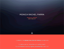 Tablet Screenshot of monicarachelparra.com